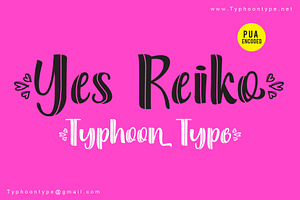 Yes Reiko Font