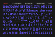 CS Bristol – Blackletter Font, a Blackletter Font by Craft Supply Co. (Thumbnail 8 of 8)