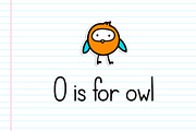 Elementary Type Font, a Handwritten Font by Miss Tiina (Thumbnail 4 of 4)
