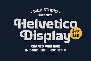 Helvetico Display