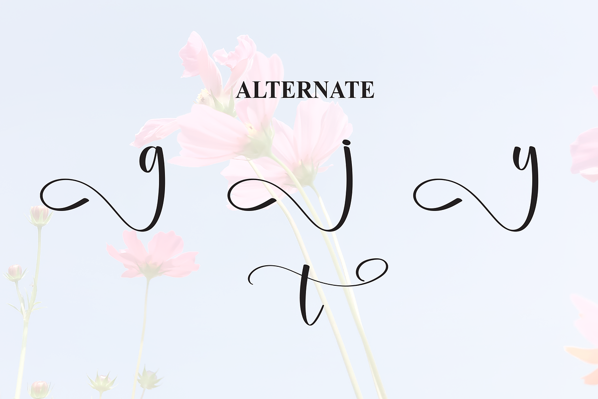 Beautyful | Script Font, a Handwritten Font by Scratchones (Photo 8 of 9)