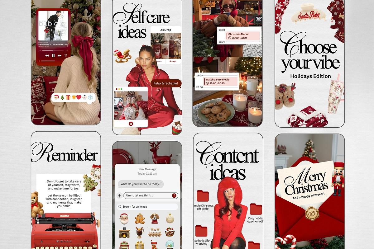 Christmas iOS Core Template, a Social Media Template by ZenSocialDesigns (Photo 4 of 9)