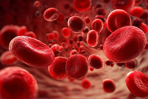 Close up on a red blood cells vein, a Health & Medical Photo by MistyDay