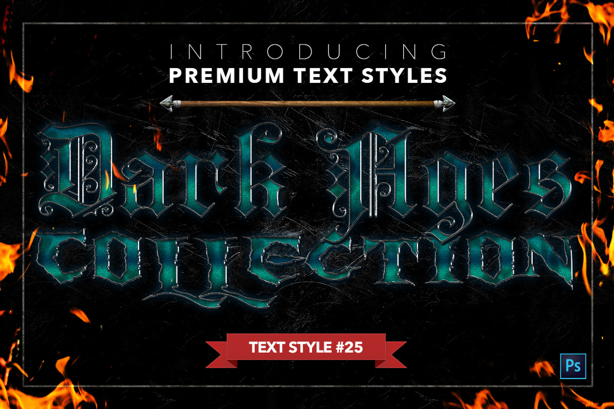 Dark Ages #2 - Text Styles, a Layer Style Add-On by Jonas Stensgaard (Photo 26 of 28)