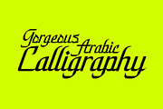 Zafira - Arabic Style Typeface, a Script Font by HipFonts (Thumbnail 7 of 12)