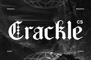 CS Crackle – Blackletter Font, a Blackletter Font by Craft Supply Co. (Thumbnail 1 of 8)