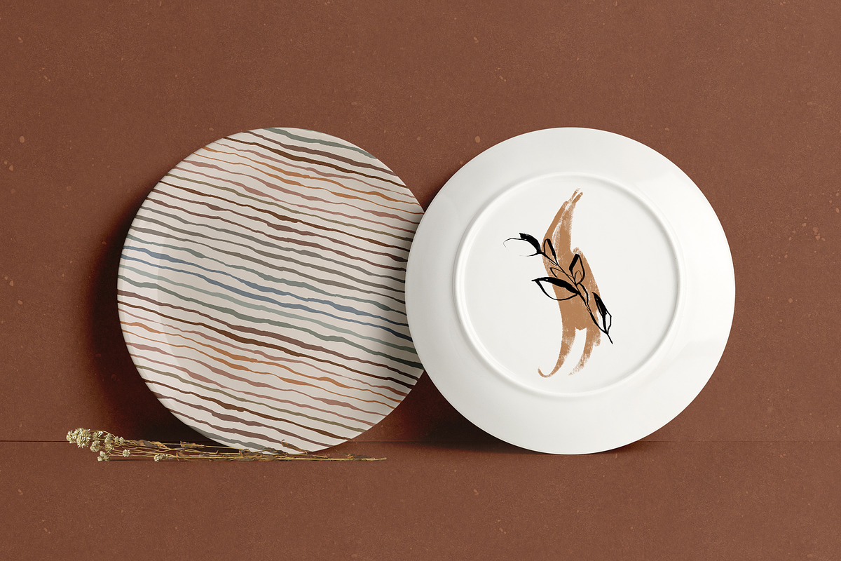 Earth Tones. Abstract & Floral, an Object Illustration by Colden Blue (Photo 11 of 11)