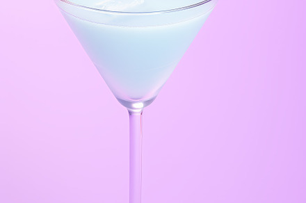 Refreshing Cocktail on purple background, a Food & Drink Photo by Natalia Klenova's Shop