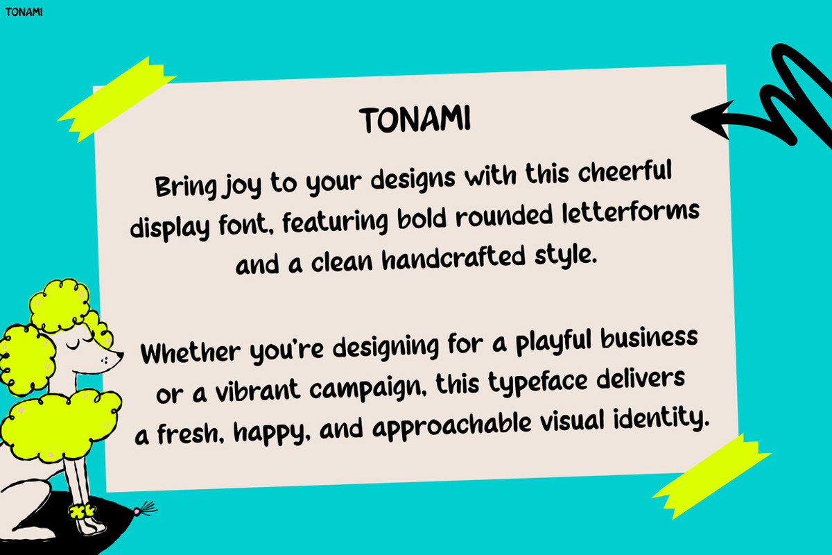 Tonami, a Handwritten Font by Pinisi ART (Photo 9 of 10)