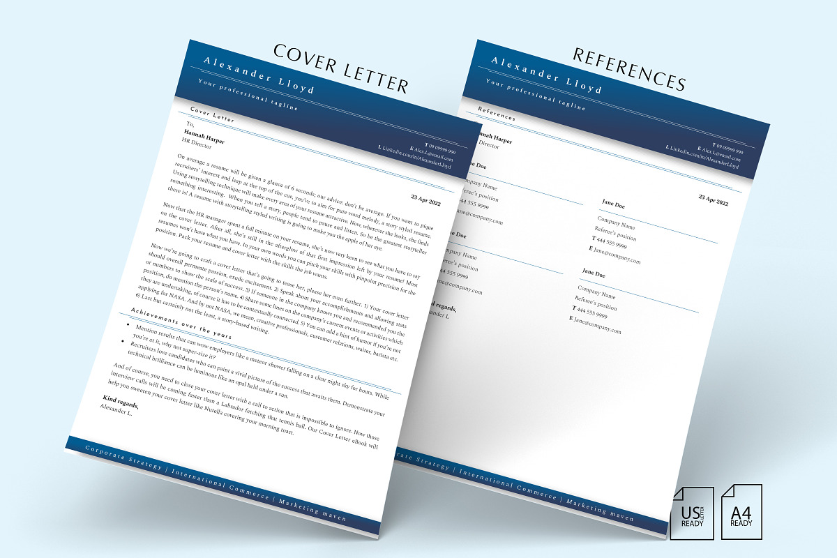 Editable Resume Templates, CV Word, a Resume Template by Career Canvas (Photo 4 of 11)