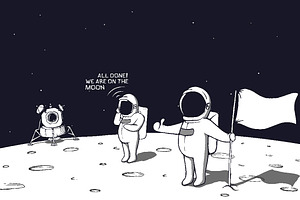 Astronauts Landed On The Moon