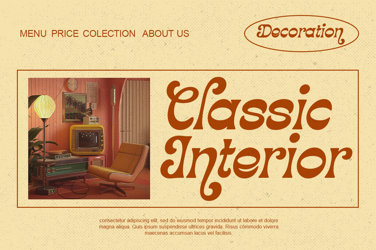 Marklier - Stylish Retro Font, a Serif Font by RagamKata (Photo 6 of 10)