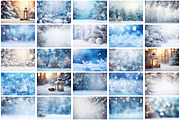 Winter Background, a Background Graphic by Forhadx5 (Thumbnail 5 of 8)