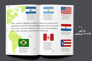 Hand Painted Flags of the Americas, an Illustration by Katrina Junio (Thumbnail 4 of 8)