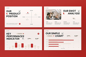 Red Modern Sales Strategy Plan PPT