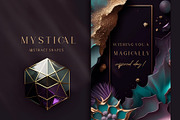 Abstract magical shapes clipart, a Background Graphic by MONO KEY STUDIO (Thumbnail 7 of 7)
