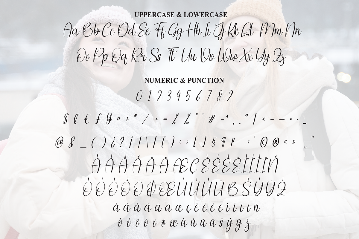 Happy Holiday | Script Font, a Handwritten Font by Scratchones (Photo 7 of 9)