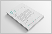 Letterhead, a Stationery Template by deviserpark (Thumbnail 1 of 7)