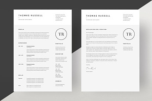 Thomas Russell - Resume/CV Template