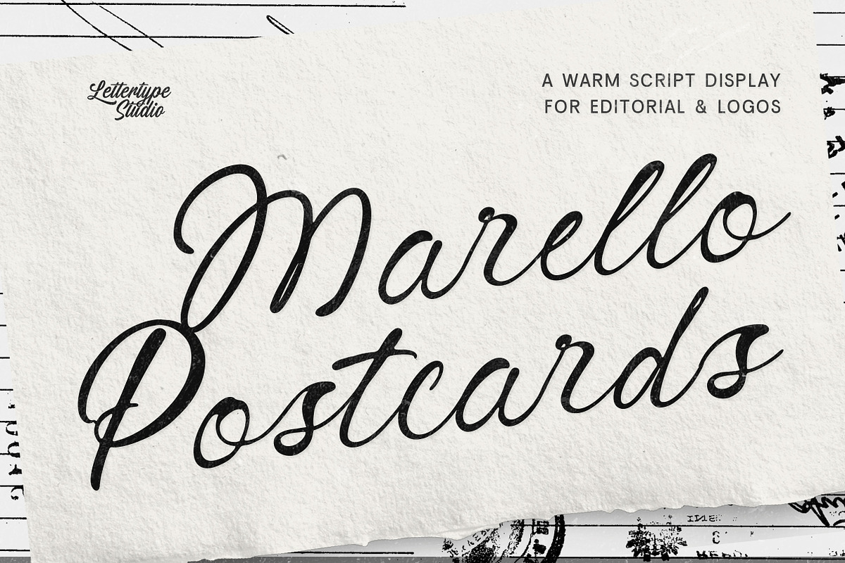 Marello Postcards - Warm Handwritten, a Handwritten Font by Lettertype Studio (Photo 1 of 10)