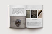 CANVA Minimal Modern Magazine, a Magazine Template by Uyava Space (Thumbnail 11 of 12)
