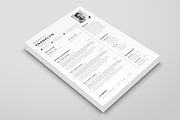 Resume/CV, a Resume Template by OrcShape (Thumbnail 3 of 6)