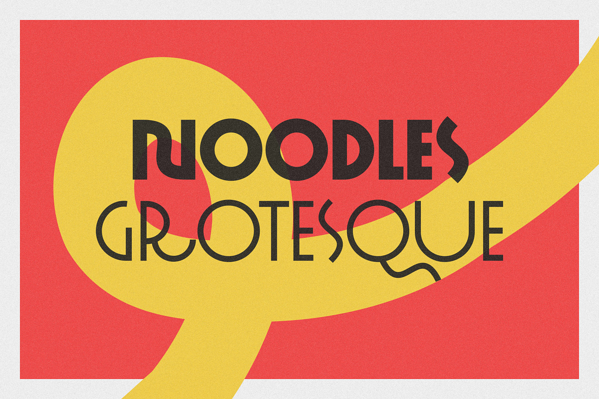 Noodles Grotesque, a Sans Serif Font by Suolahti Type (Photo 1 of 6)