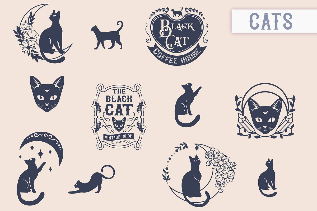Witchy SVG Bundle 100+ items, an Object Graphic by TatianaCociorva (Photo 3 of 10)