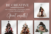 Christmas trees photo masks, a Layer Style Add-On by BrownLeopard (Thumbnail 3 of 6)