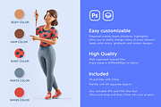 THIS IS CHLOE | 3d character set, a Work Illustration by As Good As Possible (Thumbnail 3 of 7)