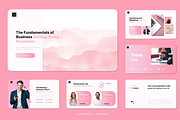 Pink Black BusinessKeynote, a Presentation Template by Pixslides (Thumbnail 6 of 6)