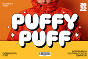 Puffypuff - Bubble Pop Display Fonts, a Font by Konstantine Studio (Thumbnail 1 of 8)