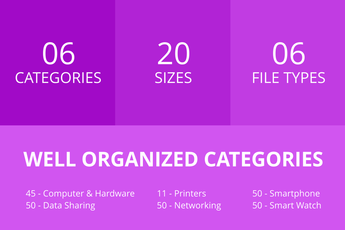 256 Hardware Line Icons, an Outline Icon by IconBunny (Photo 3 of 6)