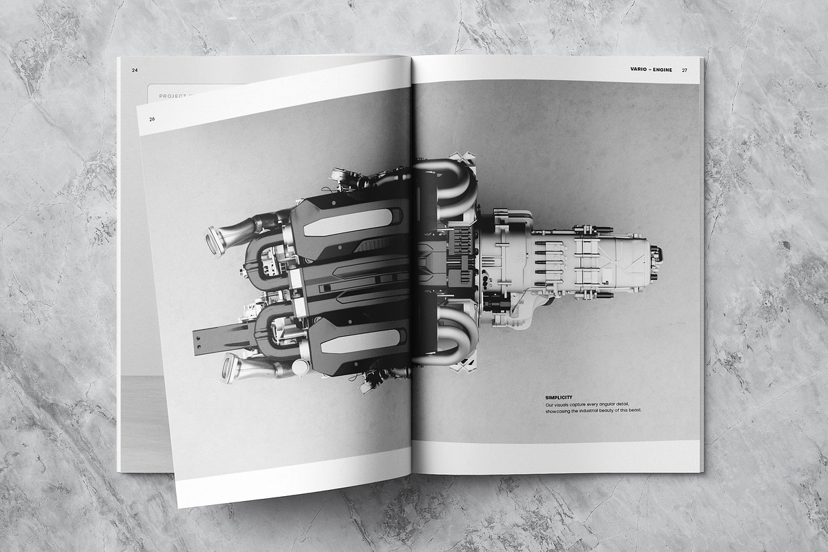 Modern Portfolio Template, a Brochure Template by Template Temple (Photo 9 of 10)