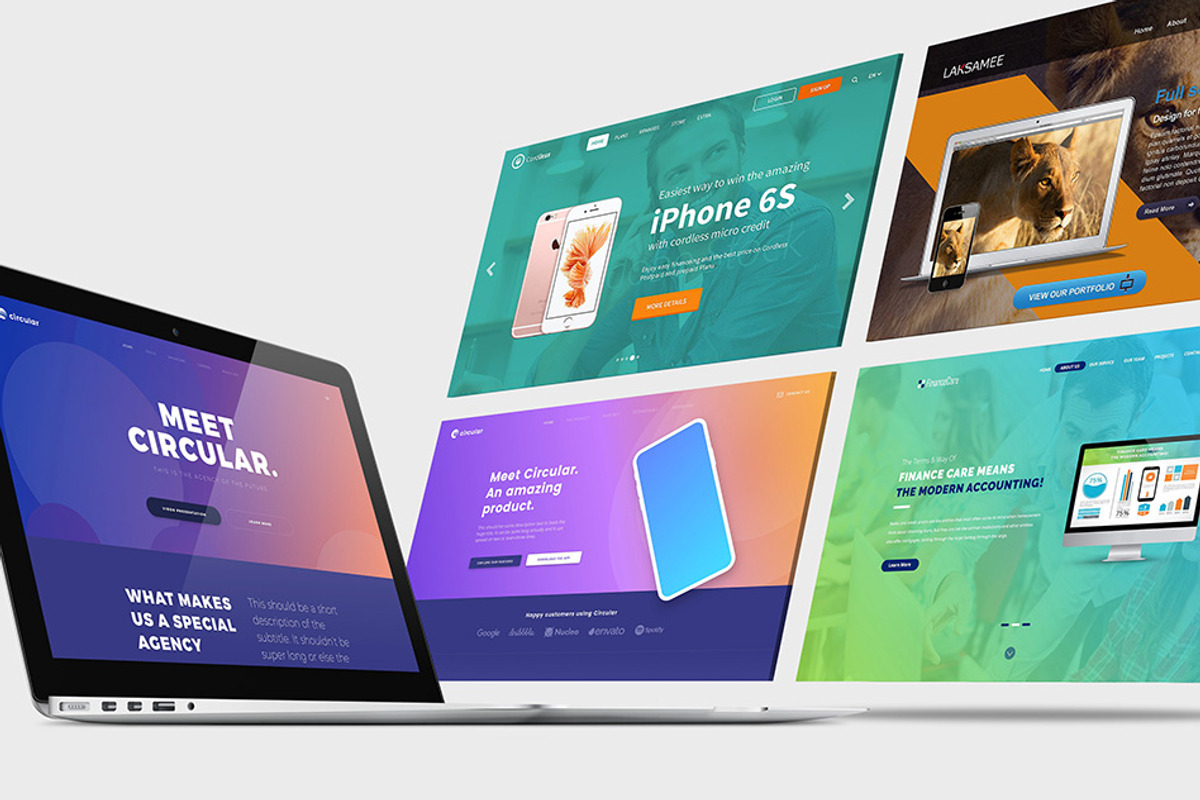 MacBook Screen Mock-Up 01, a Mac Mockup by Graphicsworld125