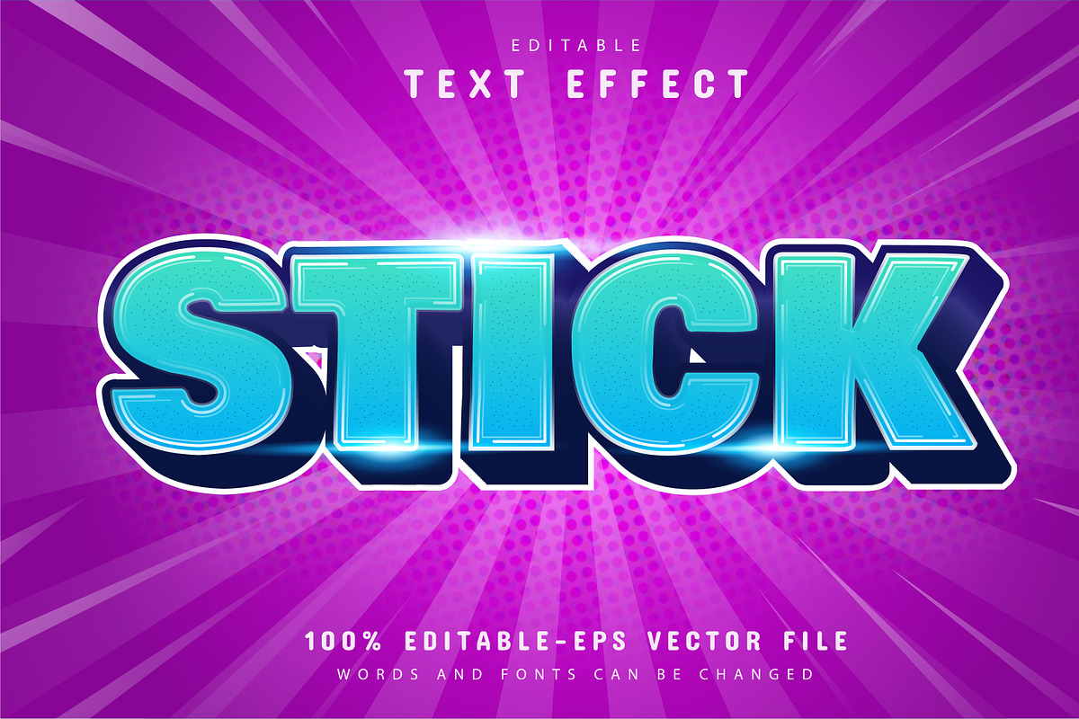 48 Cartoon style text effect Vol 2, a Plug-in Add-On by Aglonemadesign (Photo 19 of 21)