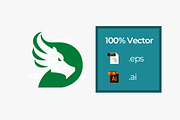 D Dragon Logo, a Branding & Logo Template by yantodesign (Thumbnail 5 of 5)