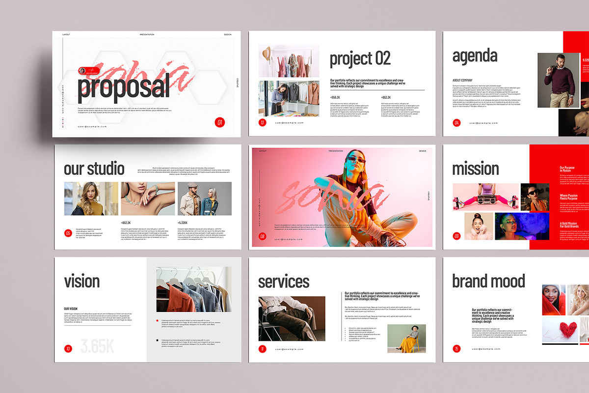 Sonia Proposal Presentation Template