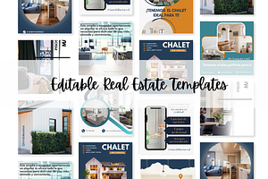 Editable Canva Real Estate Templates