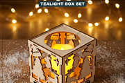 Tealight Holder Boxes SVG Laser Cut, a Graphic by AtacanDigital (Thumbnail 8 of 14)