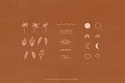 Summer Beach Illustrations, a Texture Illustration by Minna May Design (Thumbnail 5 of 6)