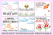 Mother's Day Printable Bundle, a Graphic by Digi_Design_World (Thumbnail 4 of 4)
