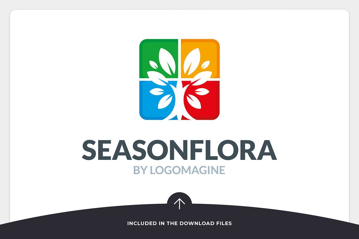 Season Flora Logo Template, a Branding & Logo Template by LOGOMAGINE (Photo 7 of 16)