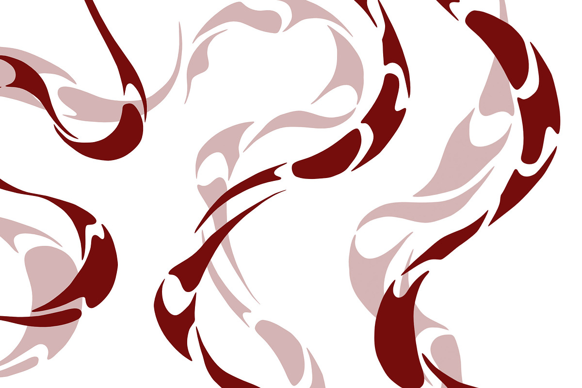 34 Tattoo Lines (SVG and more), a Brush Add-On by xresch (Photo 5 of 9)