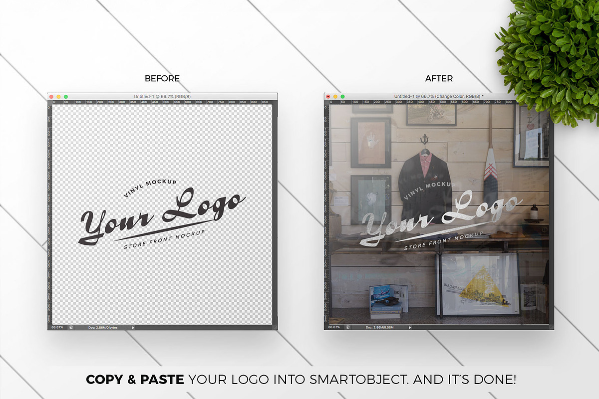Shop Vinyl Signage Mockup, a Product Mockup by MockUpgrade (Photo 2 of 6)