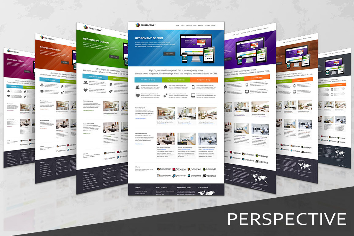 Perspective - Responsive Template, a HTML Template by awps (Photo 1 of 3)