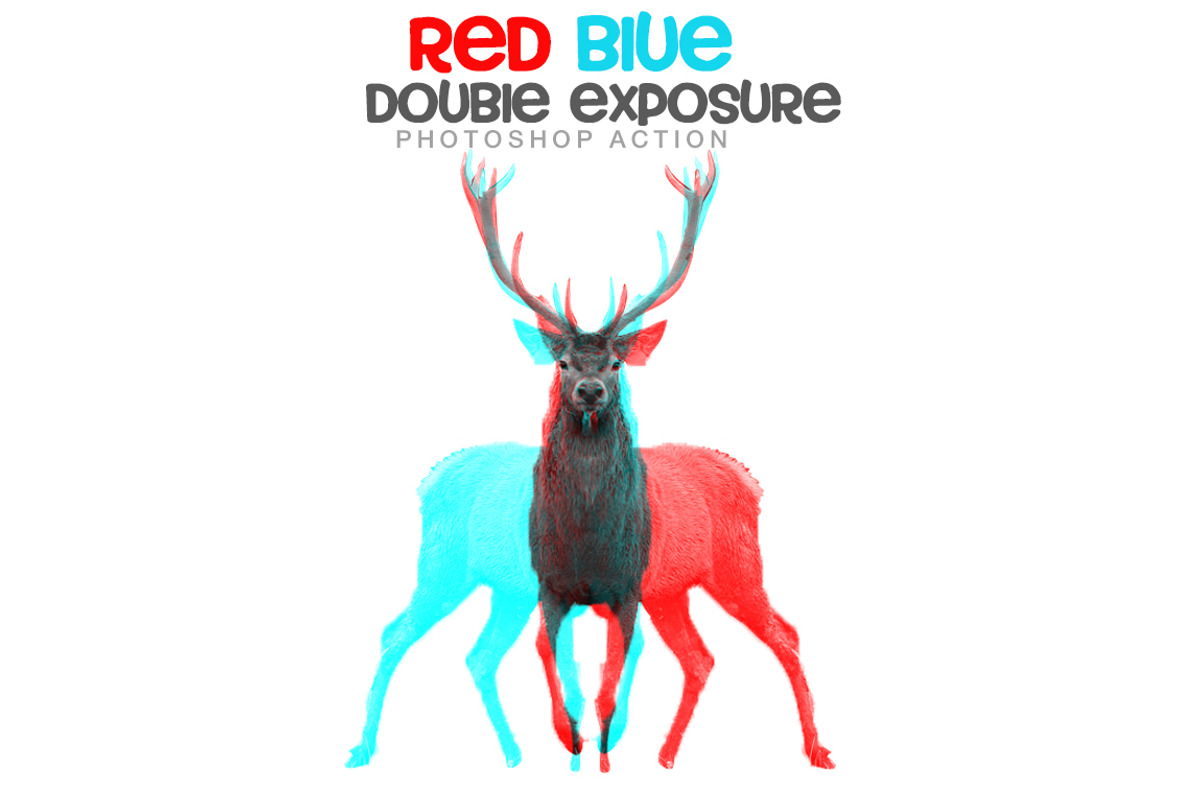 Red blue Double exposure Action, an Action Add-On by Ruslan Zelensky (Photo 5 of 5)