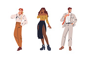 Sexy people in sassy fashion outfits, a Person Illustration by Good Studio (Thumbnail 5 of 5)