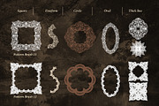 Vintage seamless Lace brushes set, a Brush Add-On by Garden in frame (Thumbnail 10 of 13)
