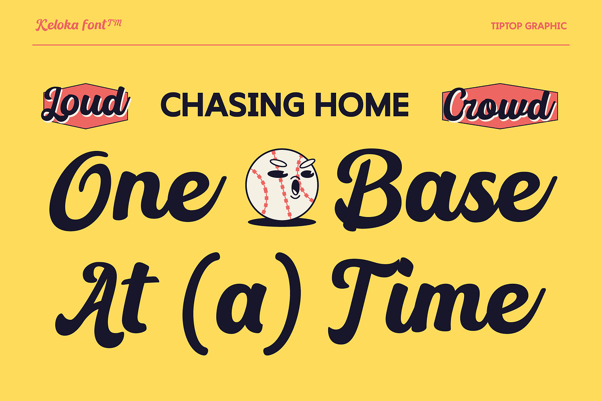 Keloka – Bold Vintage Script Font, a Script Font by Tiptop Graphic (Photo 2 of 10)